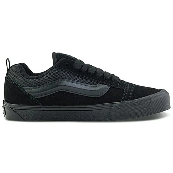 Vans Knu Skool Men's Size 10.5 Black/Black Skateboard Sneakers Shoes